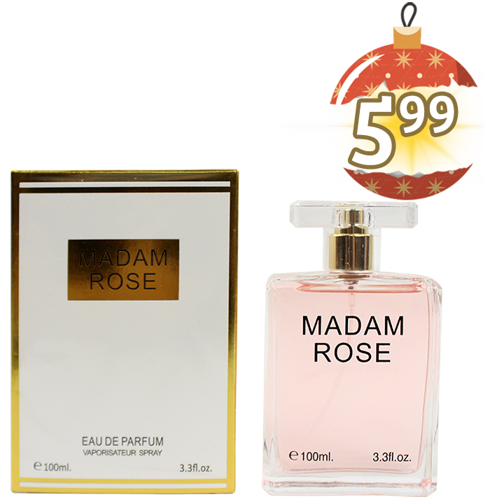 Madam Rose Eau de Parfum $5.99