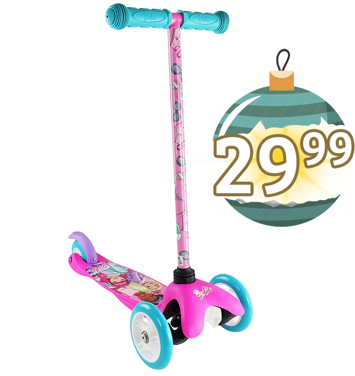 Barbie Tilt & Turn Scooter $29.99