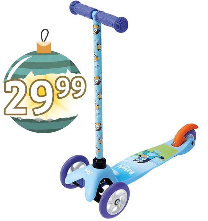 Bluey Tilt & Turn Scooter $29.99