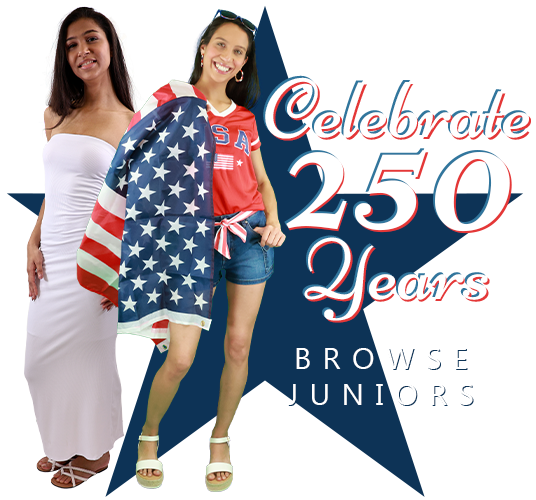 Celebrate 250 Years | Browse Juniors