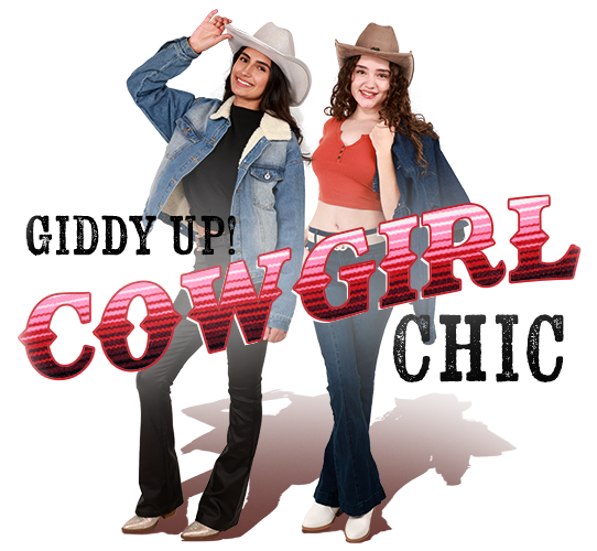 Giddy up! Cowgirl Chic