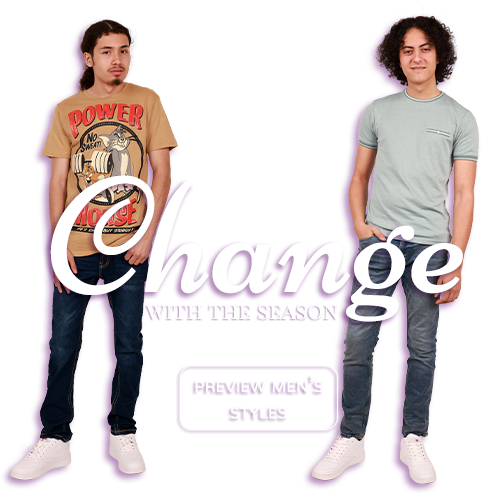 Change with the Season - Preview Men's Styles