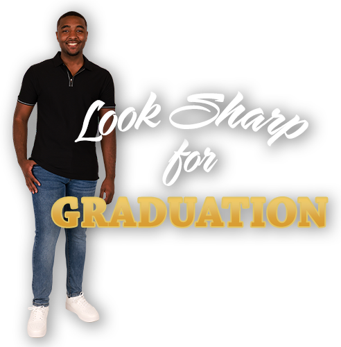 Look sharp for Graduation! Shop Men's styles