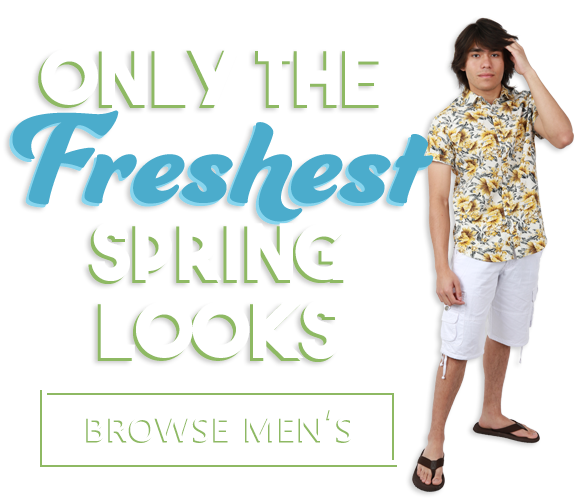 Only the Freshest Spring Looks - Browse Men's