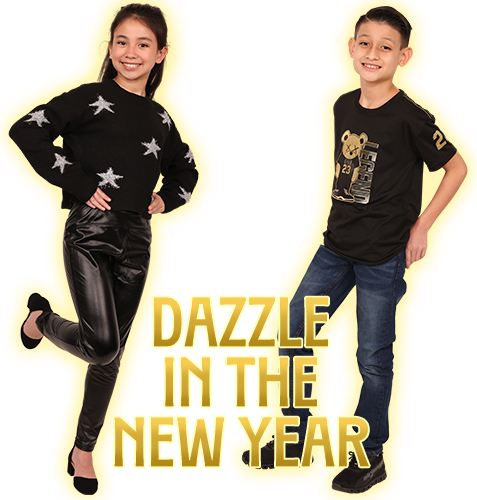 Dazzle in the New Year - Browse Kid's Styles