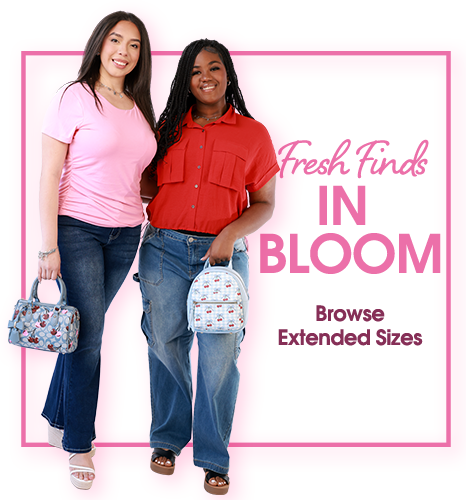 Fresh Finds in Bloom: Browse Extended Sizes