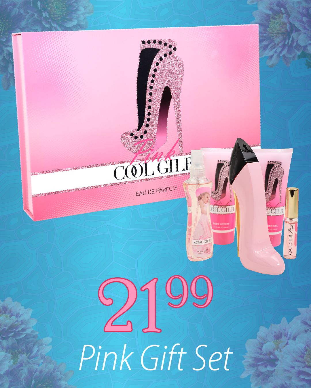 Pink Girl Gift Set