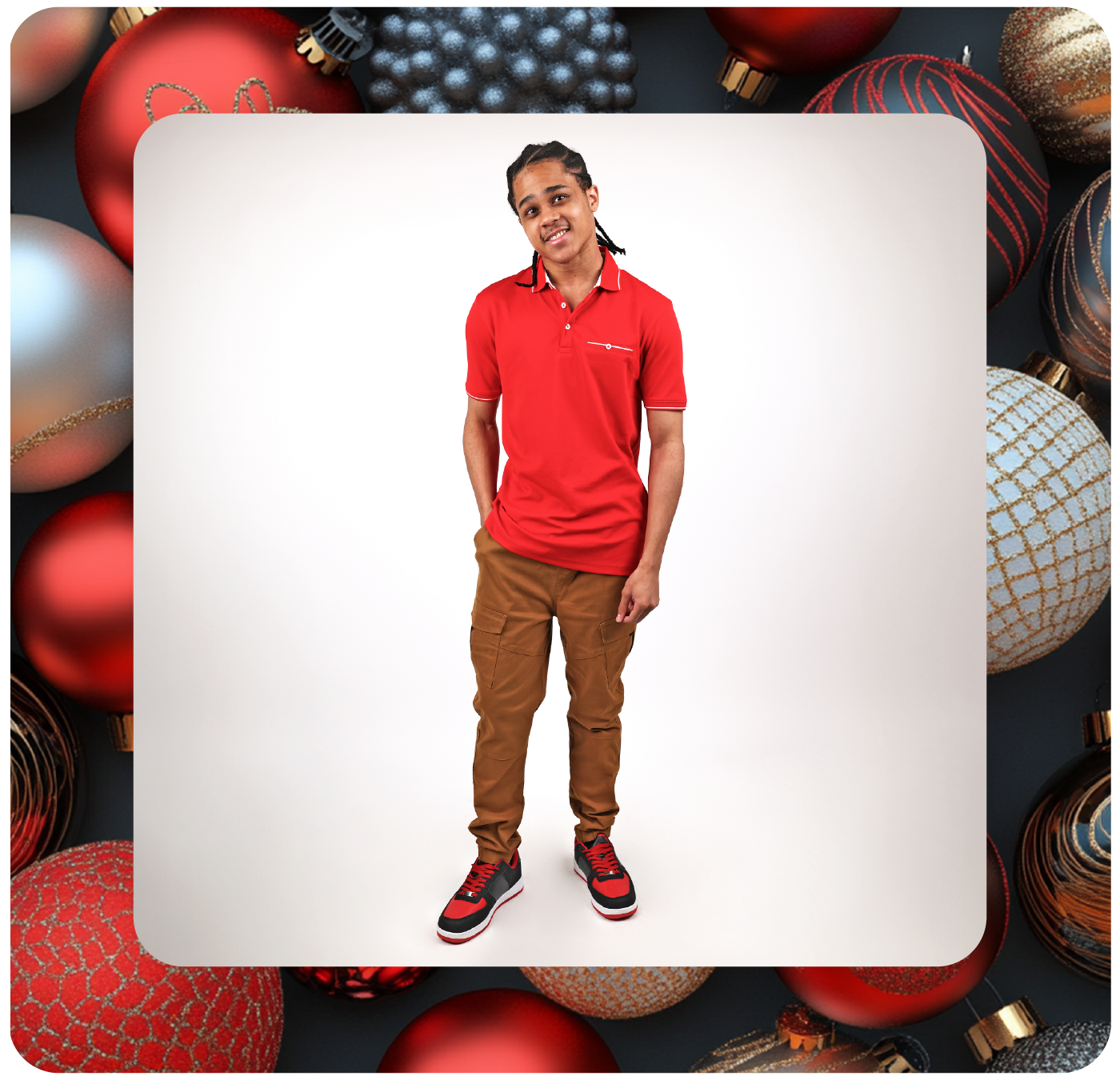 Style 1 Halter Top Textures Pants Platform Sandals