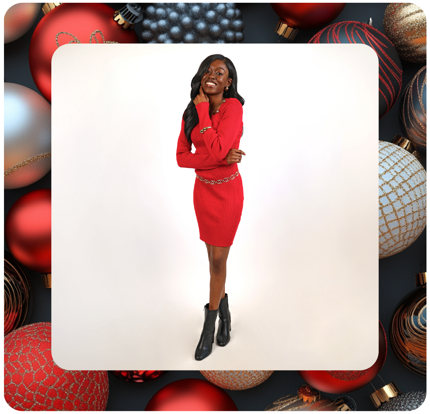 Style 1 Halter Top Textures Pants Platform Sandals