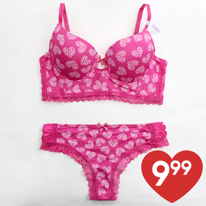 Find sexy bra and panty sets suitable for Valentine's Day at Melrose!